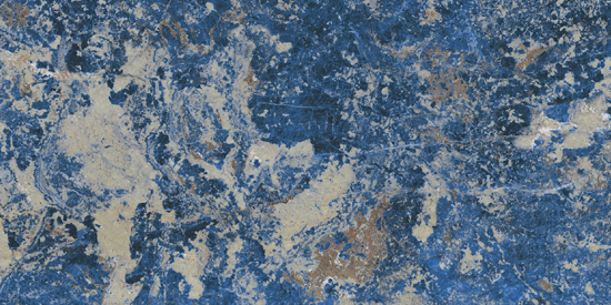 Sodalite Blu: diepblauwe sodaliet met witte tekening